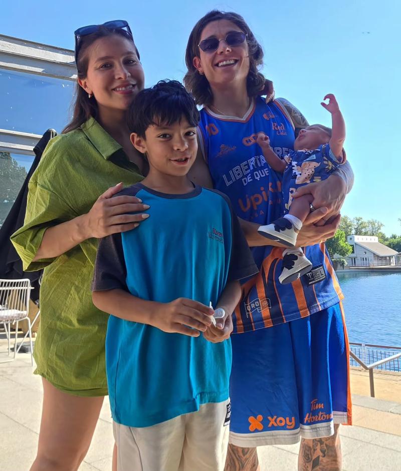 Sabrina Sosa junto a Joaquín Montecinos - Créditos: @sosa_sabri