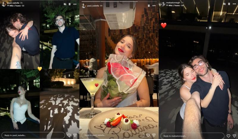 Matías Torres y Paulina Fischer | Instagram