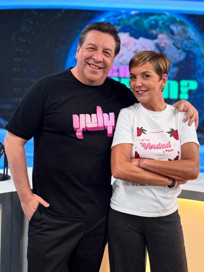 Fran García-Huidobro y Julio César Rodríguez | Instagram