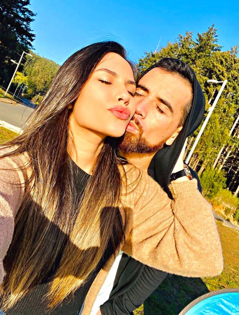 Daúd Gazale y su pareja Jeanny