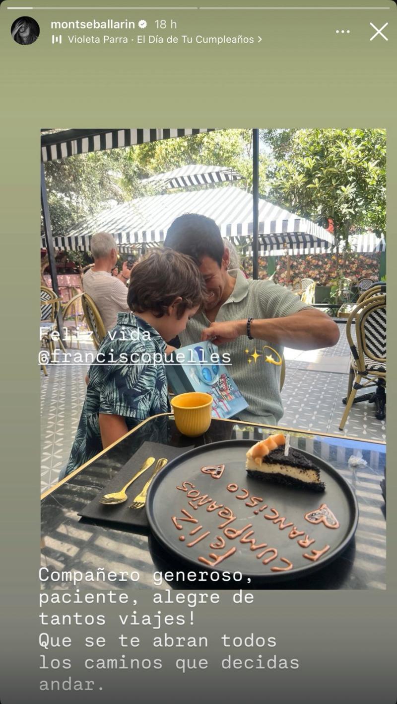 El especial mensaje de Montserrat Ballarin a Francisco Puelles - Instagram