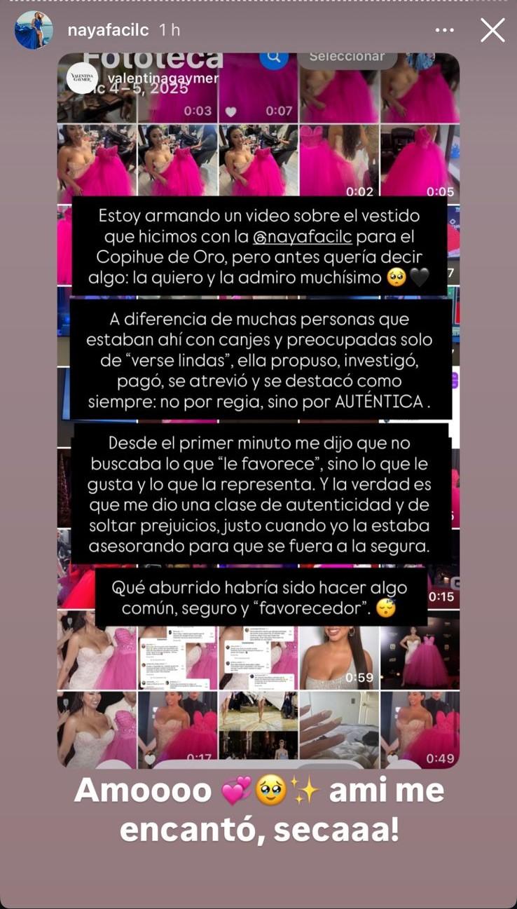 Historia de Naya Fácil | Instagram