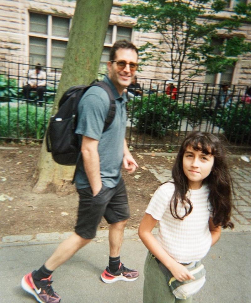 Nicolás Poblete y su hija - Instagram