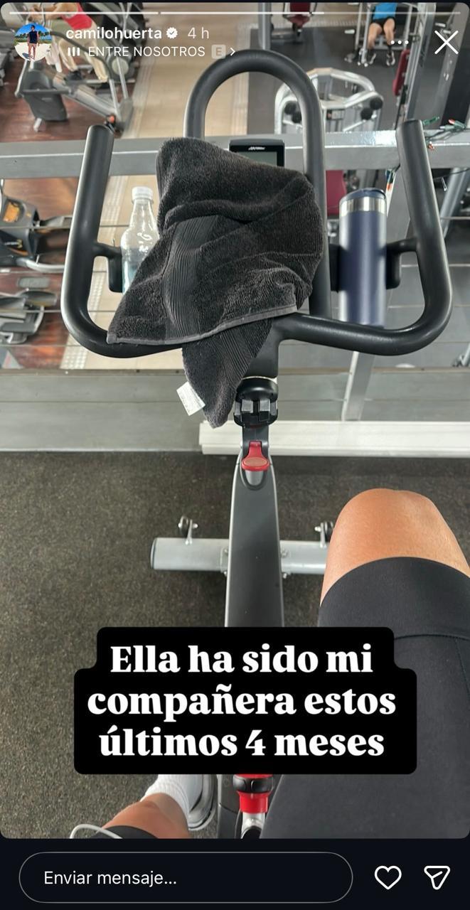 Historia de Camilo Huerta - Instagram