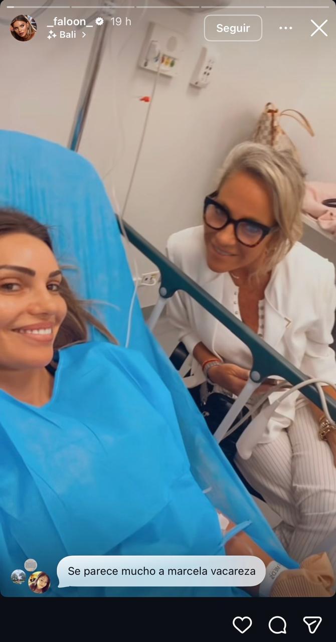 Faloon Larraguibel en la clínica - Instagram