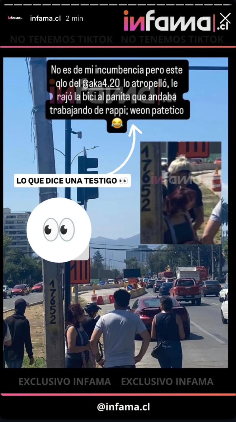 Historias borradas de Aka 4:20, novio de Ignacia Antonia - Infama