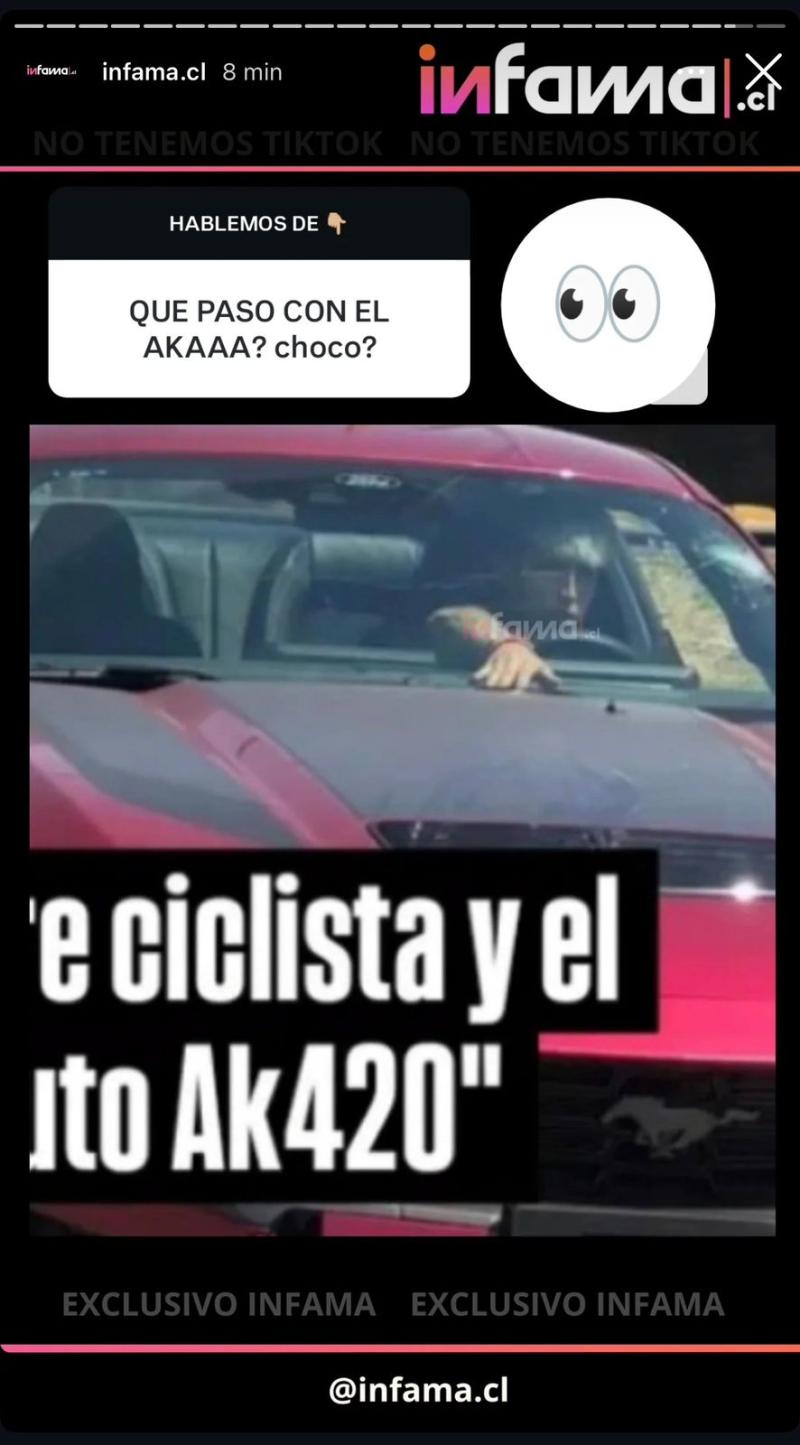 Historias borradas de Aka 4:20, novio de Ignacia Antonia - Infama