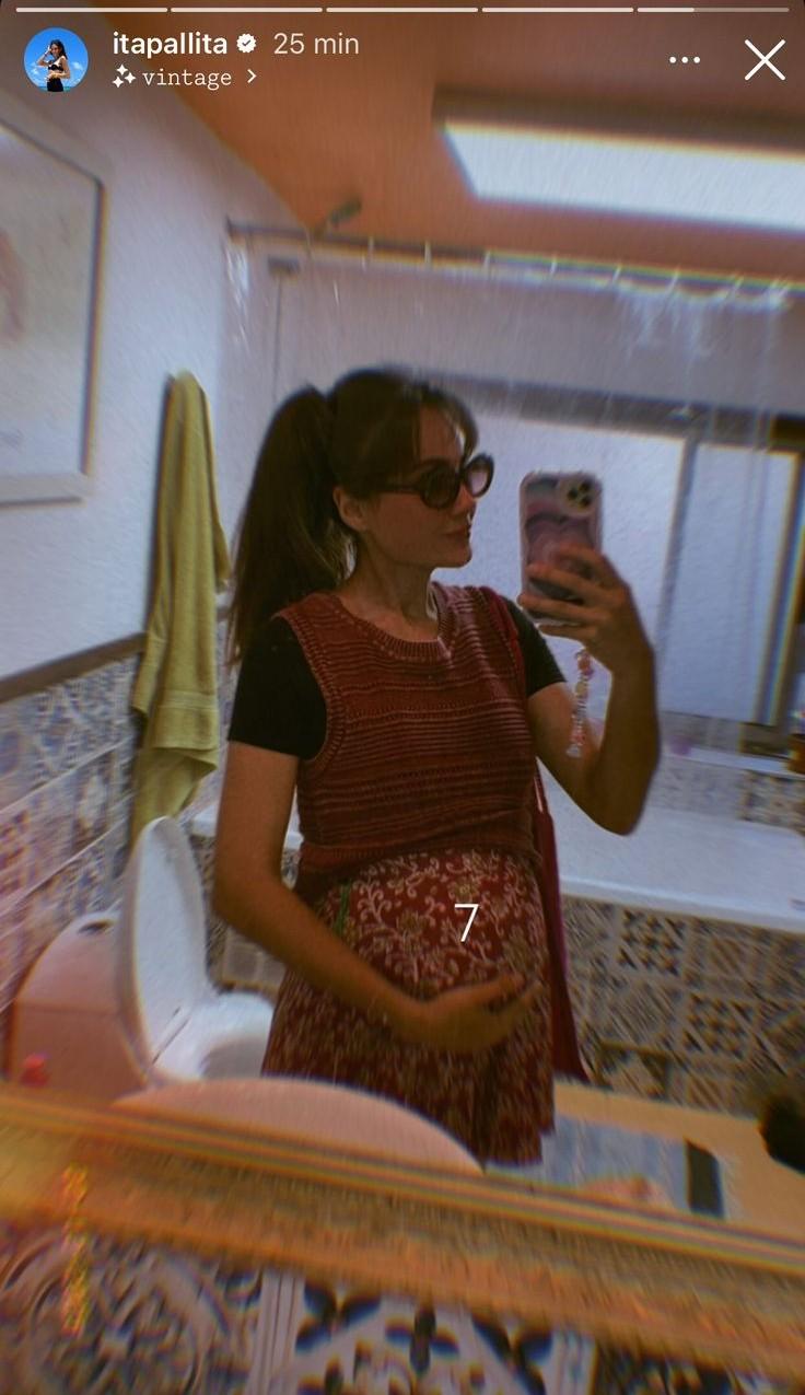 Daniela Pérez muestra su avanzado embarazo - Instagram