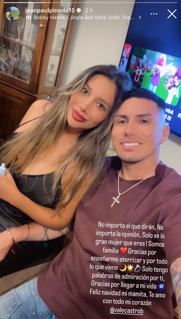 Jean Paul Pineda y Valentina Castro - Instagram