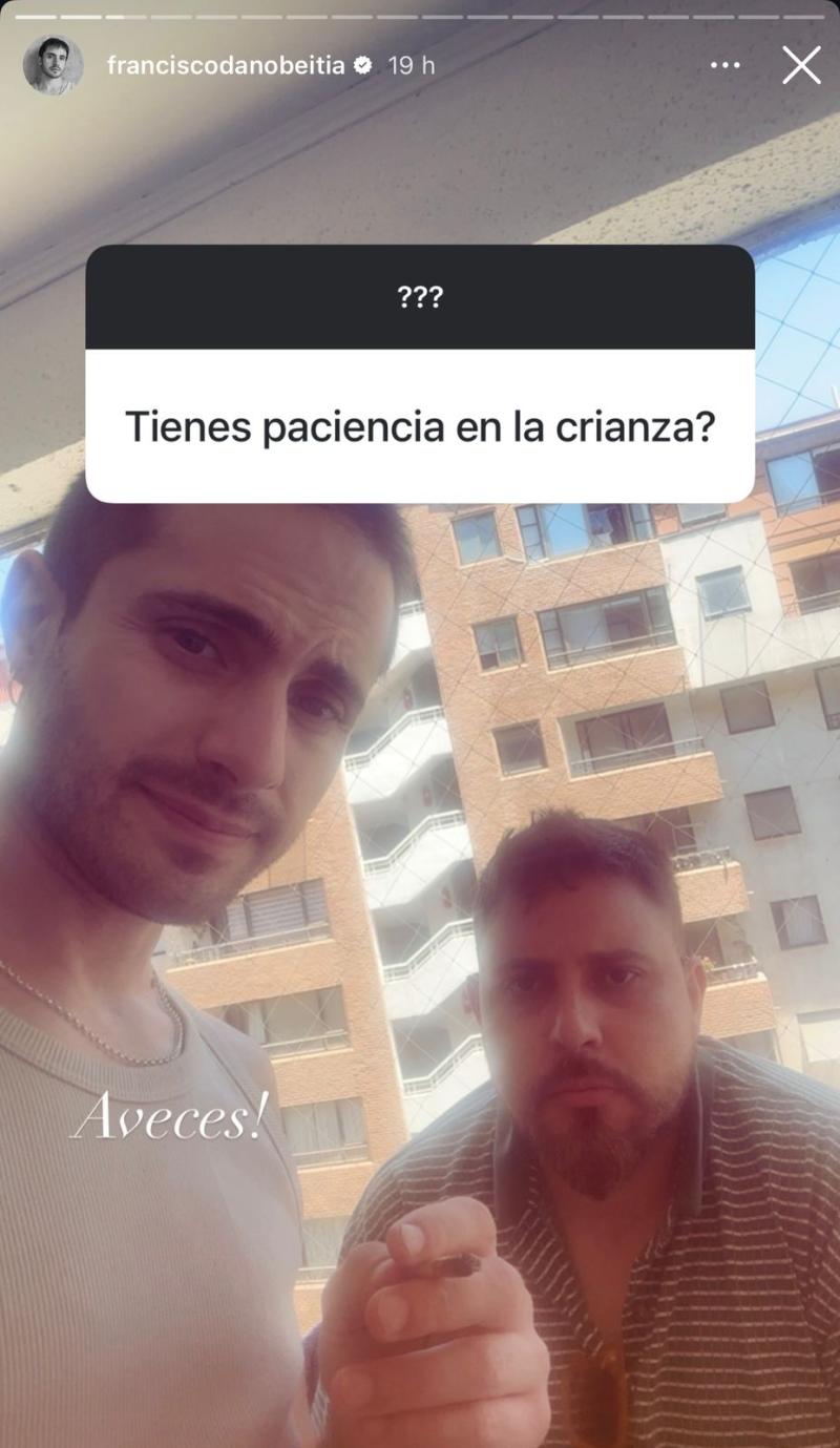 Francisco Dañobeitia se lleva muy bien con la actual pareja de Fernanda Salazar - Instagram