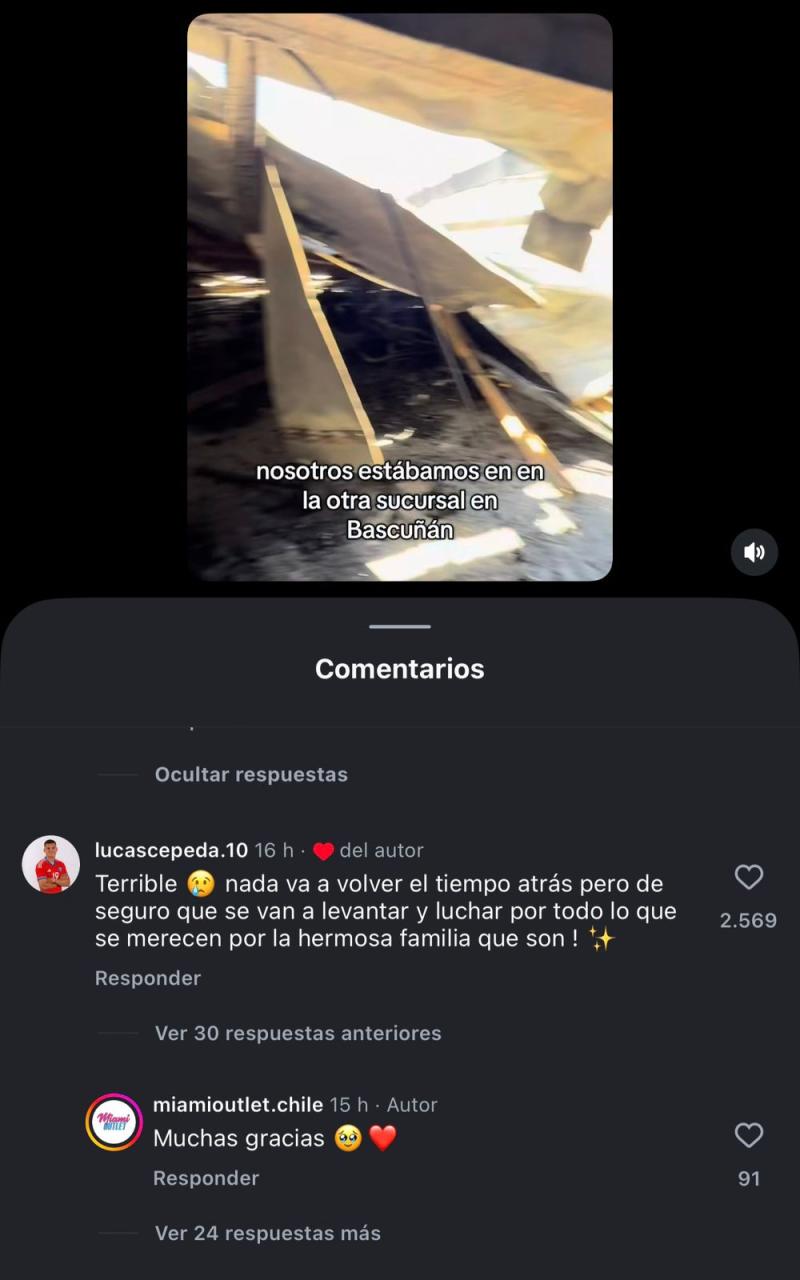 Lucas Cepeda tuvo especial reacción con su expareja - Instagram
