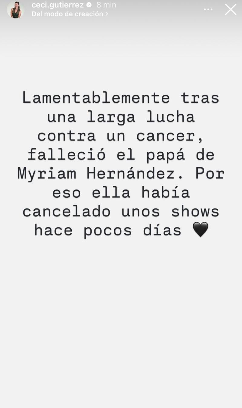 Cecilia Gutiérrez | Instagram