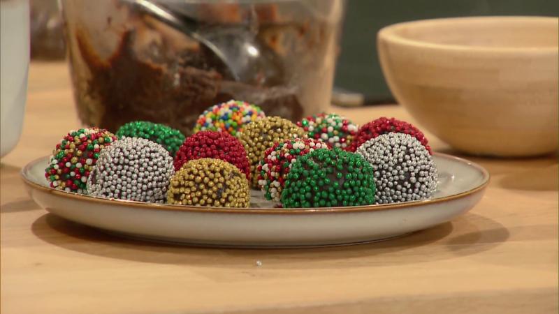 Brigadeiros navideños. Créditos: 13C