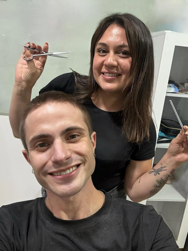 Francisco Dañobeitia se cambió de look - Instagram