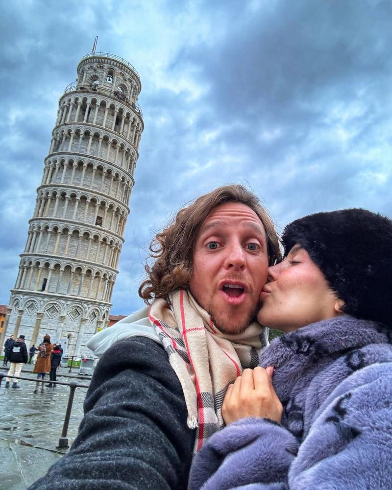 Matías Vega y su polola, Pancha Sky - Instagram