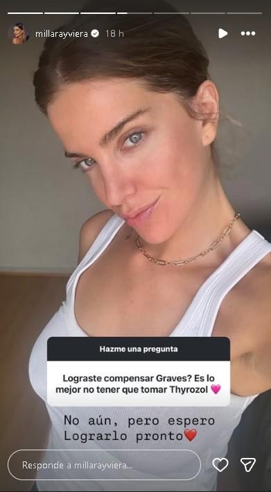 Millaray Viera actualiza su estado de salud - Instagram