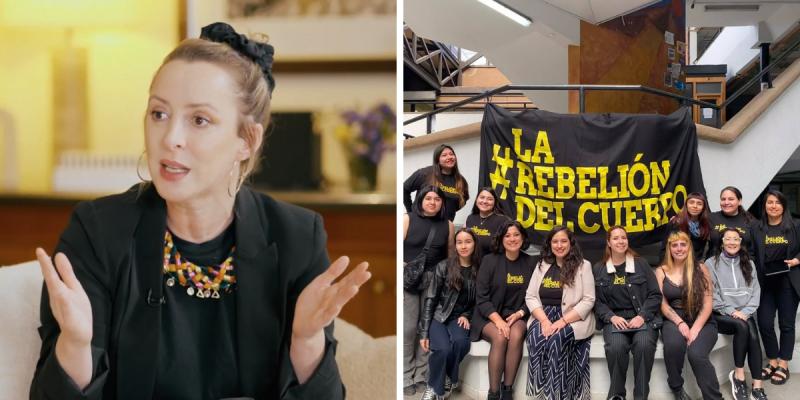 Nerea de Ugarte, fundadora de "La Rebelión del Cuerpo". Créditos: 13C