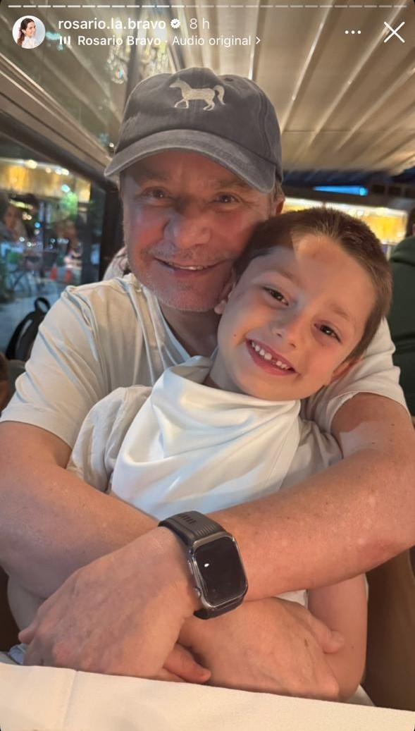 Tote, hijo de Rosario Bravo con Carlos Caorsi | Instagram
