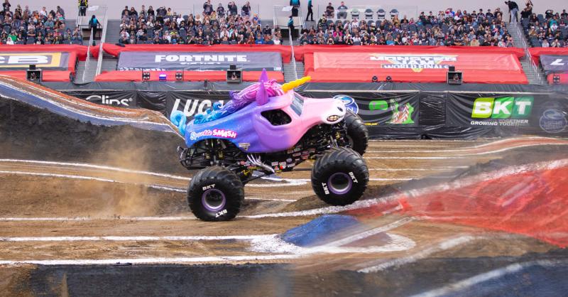 Monster Jam es uno de los panoramas imperdibles del fin de semana