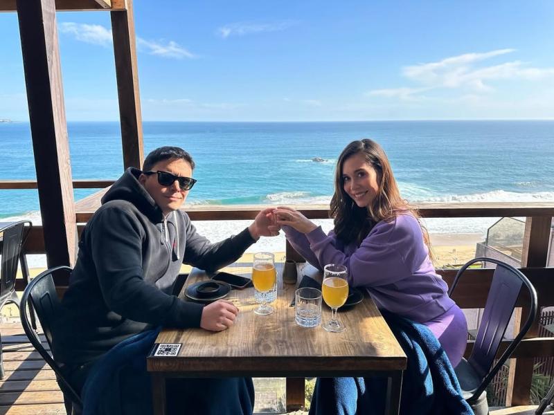 Vale Roth junto a Miguel de la Fuente - Instagram