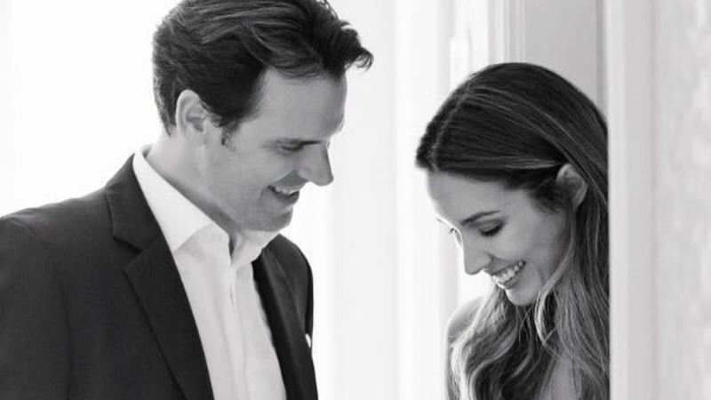 Vanesa Borghi junto a Danilo Sturiza