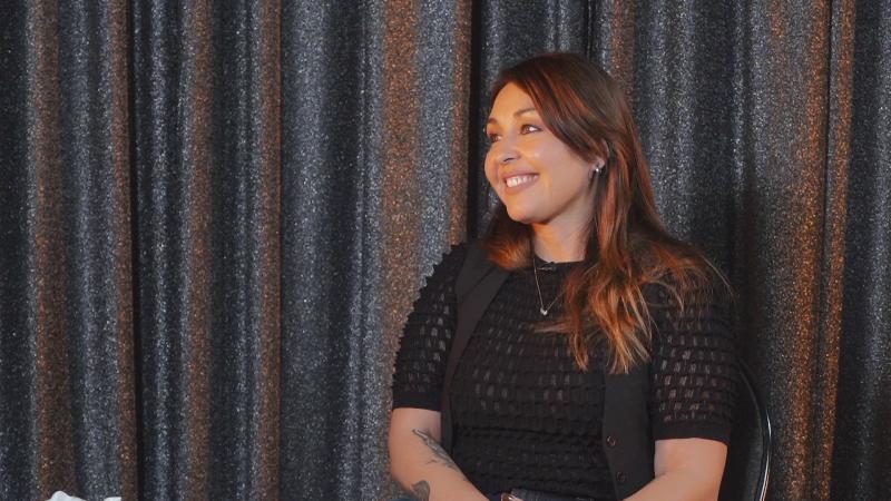 Denisse Malebrán en El Giornalista. Créditos: 13C