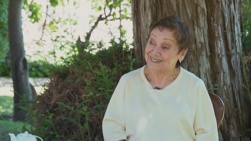 Gloria Benavides en El Giornalista. Créditos: 13C