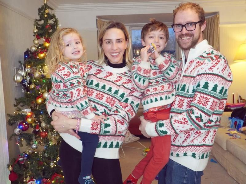 Vale Ortega y su familia | Instagram