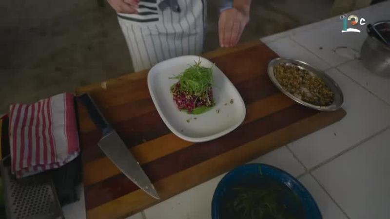 Tártaro vegano en El Ingrediente Pacífico. Créditos: 13C