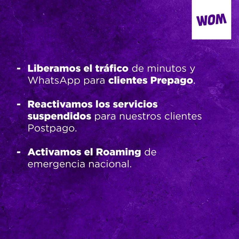 Las medidas de WOM ante los incendios