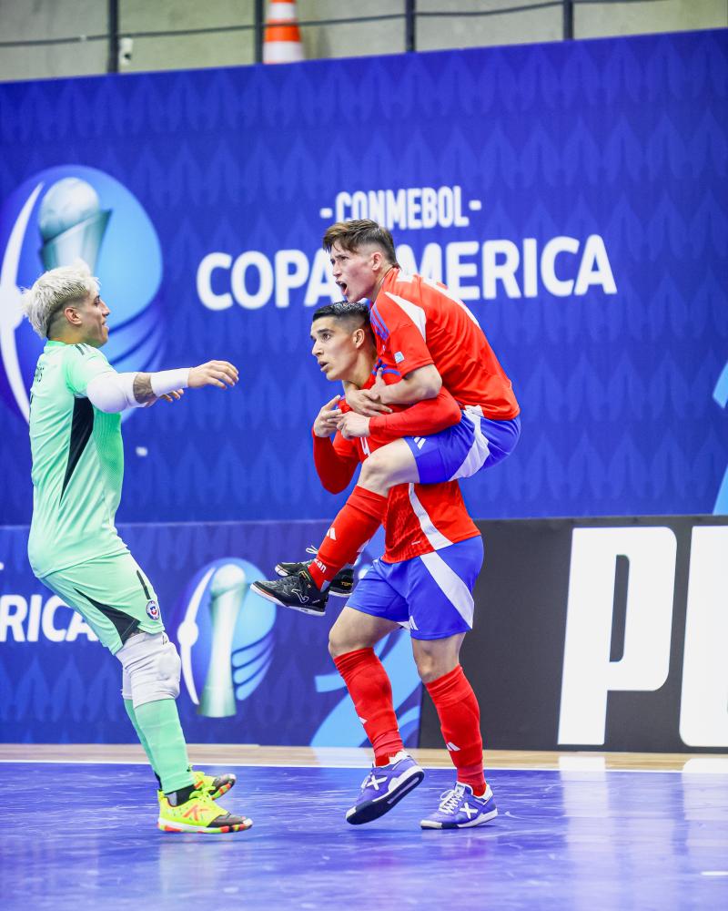 Horario, cómo y dónde ver a Chile vs Brasil por la Copa América Futsal 2026 - Conmebol