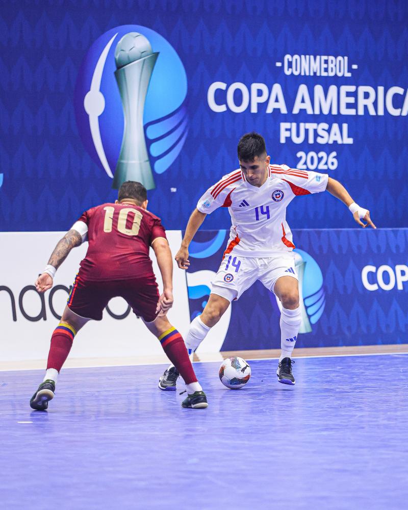 Chile no pudo con Venezuela y complicó sus chances en la Copa América Futsal 2026 - Conmebol
