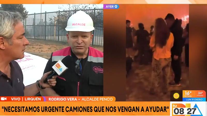 Rodrigo Vera, alcalde de Penco, en "Tu Día"