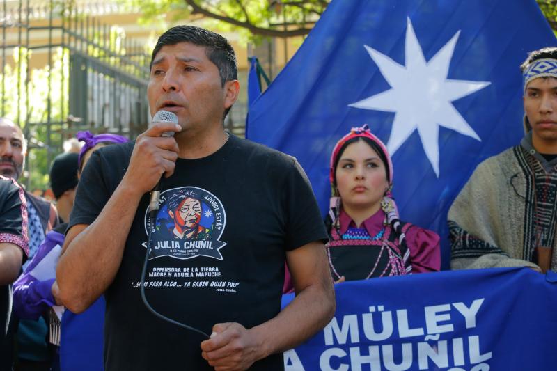 Conmemoración por desaparición de Julia Chuñil - Aton.