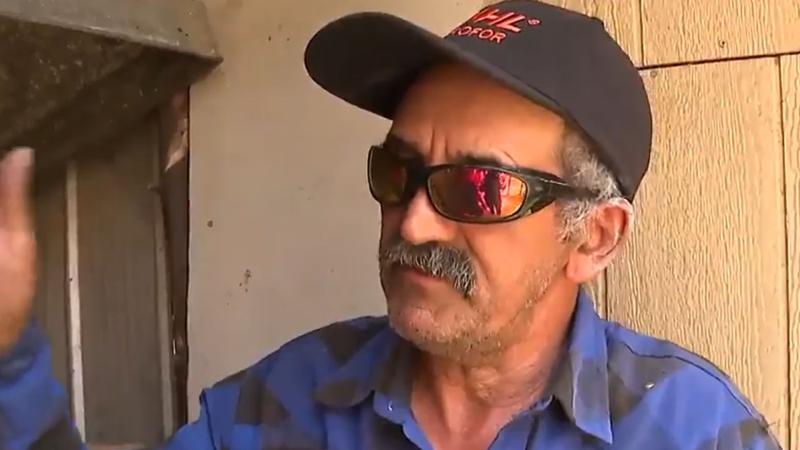 Luis, administrador del fundo donde había iniciado el incendio forestal en Biobío