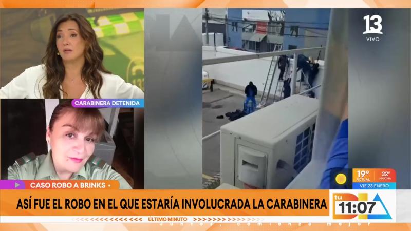 Carabinera vinculada al robo Brinks | Tu Día