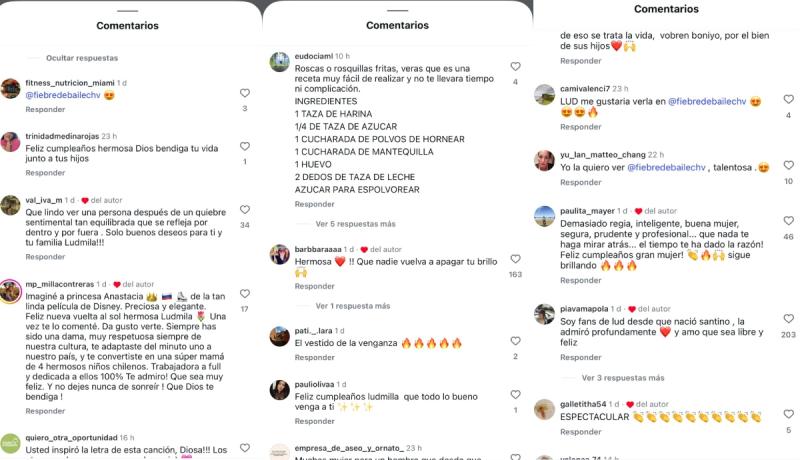 Ludmila Ksenofontova y sus likes a polémicos comentarios sobre su separación con Álvaro Ballero | Instagram