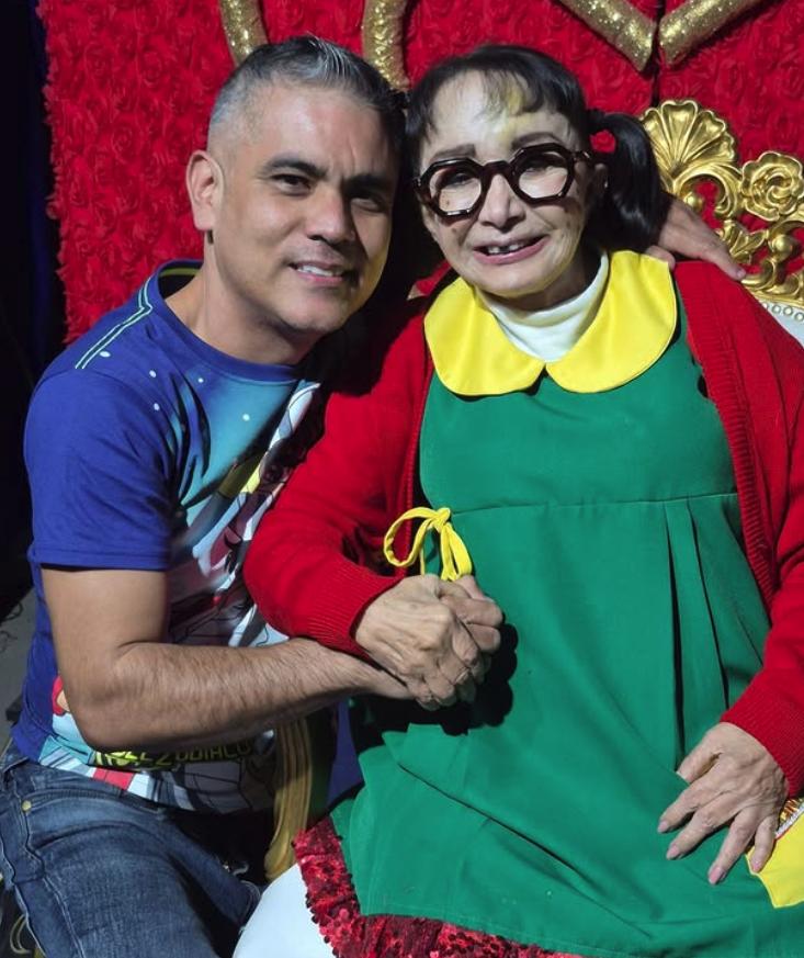 De las últimas fotos de María Antonieta de las Nieves caracterizada como la Chilindrina, data de septiembre de 2025/Instagram