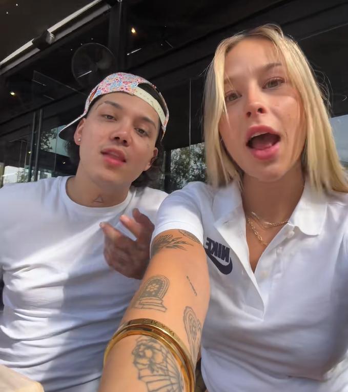 Antonia Jesús y Harry Nach - Captura Tiktok