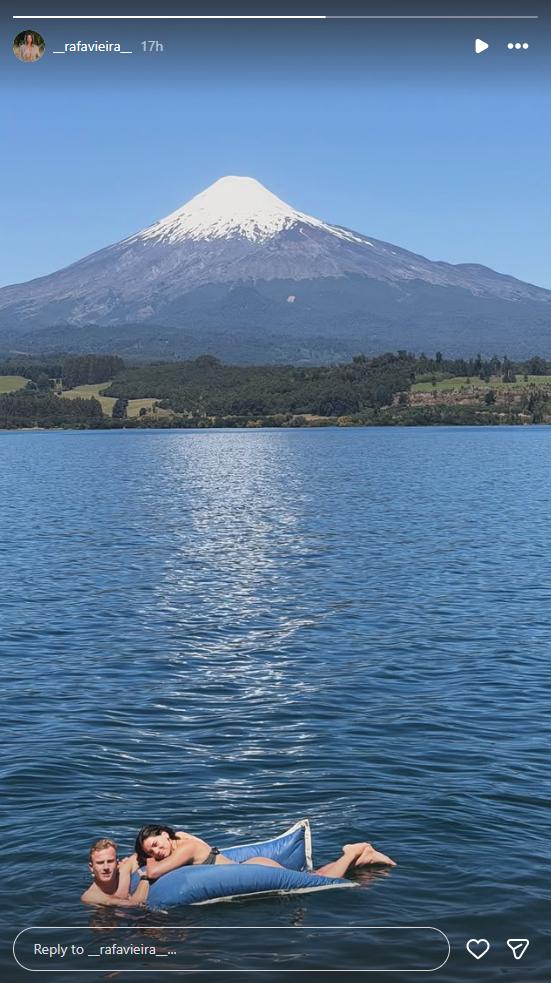 Piru Cisternas y su novia | Instagram