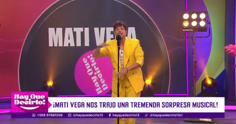 Mati Vega lanzó "Loco de amor"