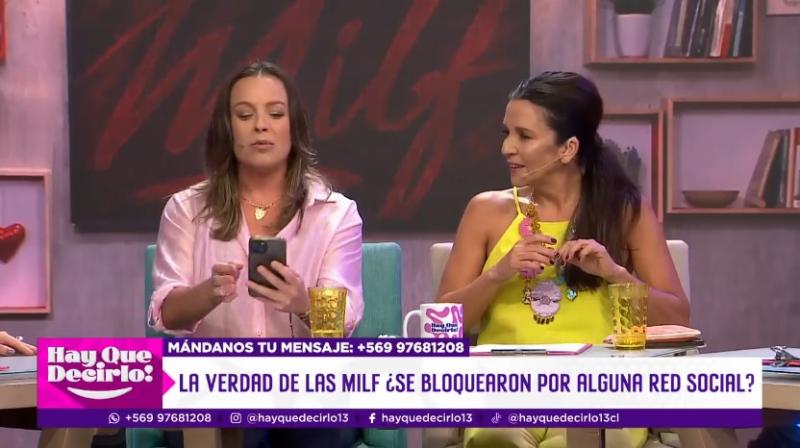 Claudia Conserva admitió que terminó bloqueando a ambas