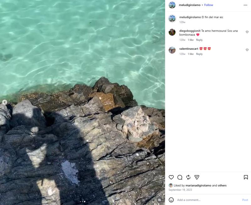 Diego Boggioni mantiene una relación con hermana de Mariana di Girolamo | Instagram