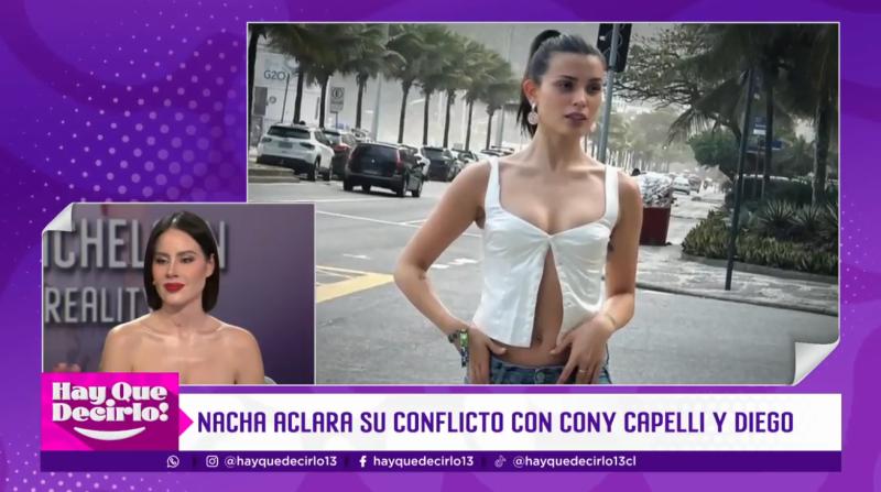 Ignacia Michelson se refiere a Cony Capelli.