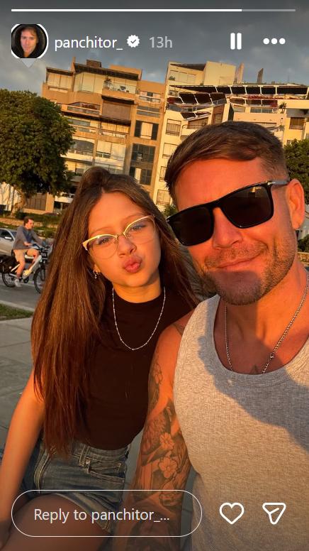 Pancho Rodríguez muestra lo grande que esta su hija | Instagram