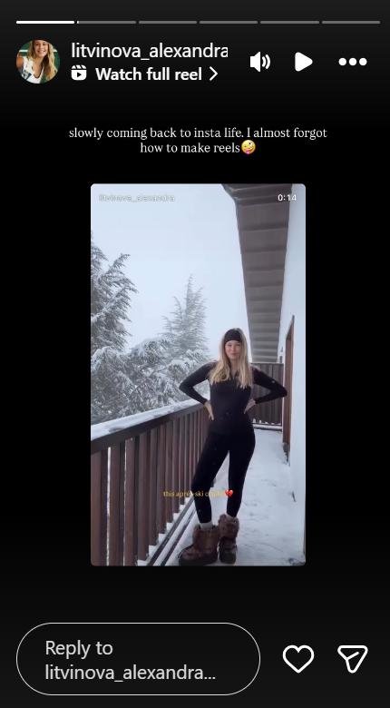 Alexandra Litvinova detalla que le ha costado volver a las redes sociales | Instagram