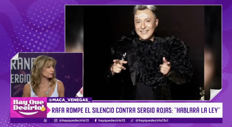 Maca Venegas expone antecedentes que complican a Sergio Rojas.