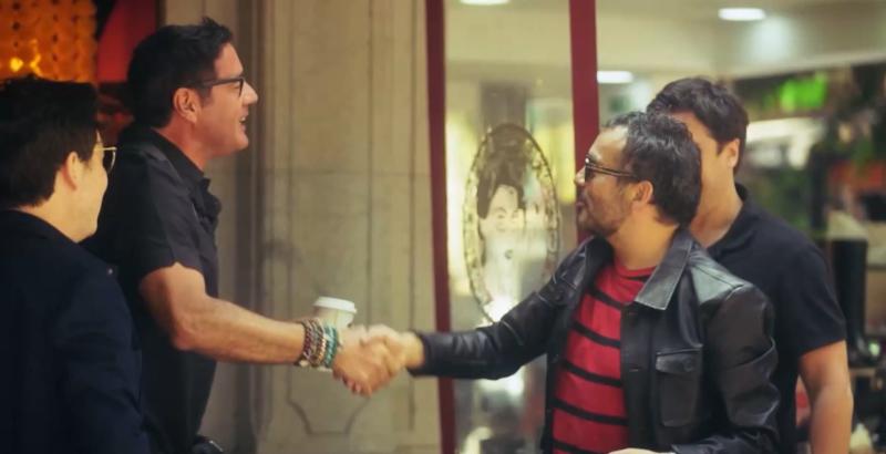 Pancho y Jorge se encuentran con Los Búnkers.