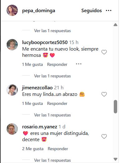 Comentarios que recibió María Teresa Órdenes, exesposa de Américo - Instagram