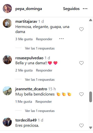 Comentarios que recibió María Teresa Órdenes, exesposa de Américo - Instagram